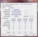 Systeminfo CPUZ RAM SPD