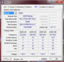 Systeminfo CPUZ RAM SPD