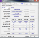 System info CPUZ RAM SPD