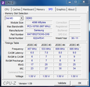 Systeminfo CPUZ RAM SPD