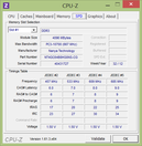 Systeminfo CPUZ RAM SPD