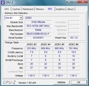 Systeminfo CPUZ RAM SPD