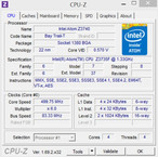 CPUZ CPU Information