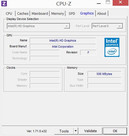 CPU-Z GPU info