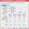 System information CPU-Z SPD