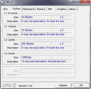 Systeminfo CPUZ Cache