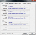 System info CPUZ Cache