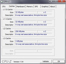Systeminfo CPUZ Cache