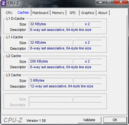 System info CPUZ Cache