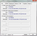 Systeminfo CPUZ Cache