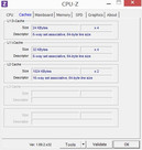 CPUZ CPU Cache