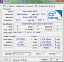 Systeminfo CPUZ CPU