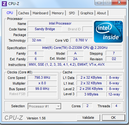 Systeminfo CPUZ CPU