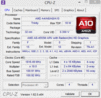 Systeminfo CPUZ CPU