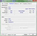 Systeminfo CPUZ Mainboard