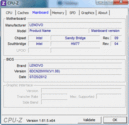 Systeminfo CPUZ Mainboard