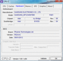 Systeminfo CPUZ Mainboard