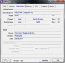 System info CPUZ Mainboard