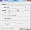 Systeminfo CPUZ Mainboard