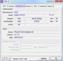 Systeminfo CPUZ Mainboard