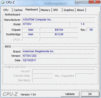 System info CPUZ Mainboard