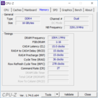 System info: CPU-Z Memory