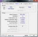 System info CPUZ RAM