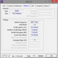 System info: CPU-Z Memory