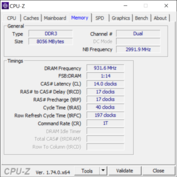 CPU-Z Memory