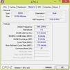 System information CPUZ Memory