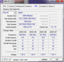 System info CPUZ RAM SPD