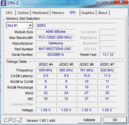 Systeminfo CPUZ RAM SPD