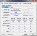 Systeminfo CPUZ RAM SPD