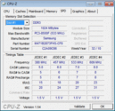 Systeminfo CPUZ RAM SPD