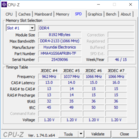 System info: CPU-Z SPD