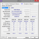 System info CPU-Z SPD