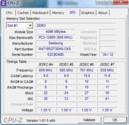 Systeminfo CPUZ RAM SPD