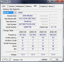 Systeminfo CPUZ RAM SPD