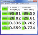 Systeminfo CrystalDiskMark