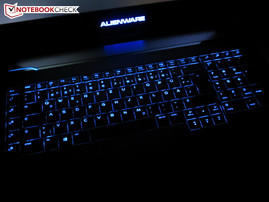 Keyboard illuminated
