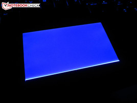 Touchpad illuminated