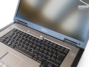 Typing is user-friendly. Typical Dell the touch pad buttons have a long travel.