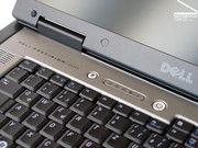 There is only one point of critique. The part above the keyboard is, typical Dell not absolutely tight.
