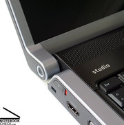 The Dell Studio 15 also offers a great number of peripheral connections and features like a Blu-Ray optical drive.