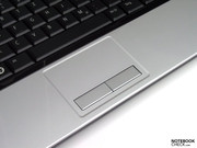 The touchpad can generally be well used, merely the keys are implemented somewhat to deep into the case.