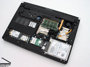 ...all built-in hardware components can be easily accessed.