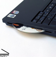 The Slot-In DVD drive adds to stability and look of the notebook.