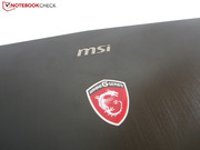 The dragon logo reveals MSI gaming machines.