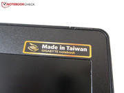One of the few laptops that is not made in China.