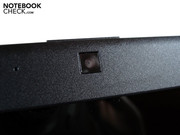 The installed webcam has a resolution of 1.3 megapixels.